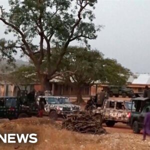 At least 287 students abducted by gunmen from a school in northwest Nigeria
