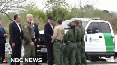 Biden and Trump clash in Texas on border policy