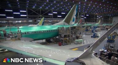 Boeing CEO announces he'll step down amid quality control failures