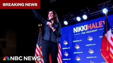 BREAKING: Nikki Haley to suspend her presidential campaign
