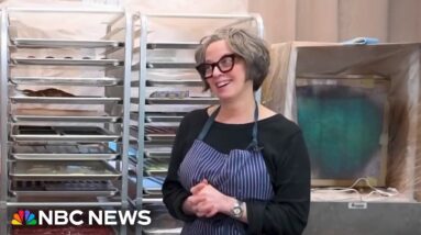Cancer survivor finds sweetness in making chocolate