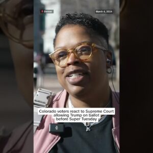 Colorado voters react to Supreme Court ruling on Trump