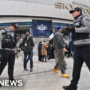 Dodgers and Padres play in MLB opener in Seoul amid security scare