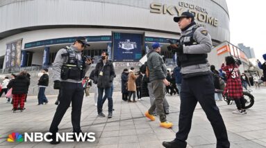 Dodgers and Padres play in MLB opener in Seoul amid security scare