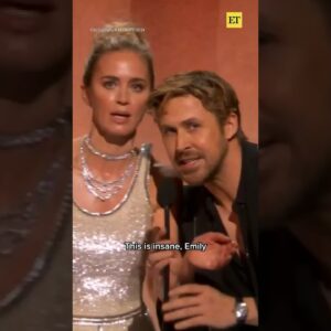 Emily Blunt and Ryan Gosling Could Not Stop The Jokes At The Oscars