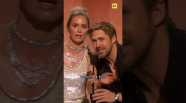 Emily Blunt and Ryan Gosling Could Not Stop The Jokes At The Oscars