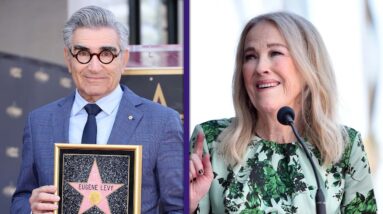 Eugene Levy's Walk of Fame Ceremony: Schitt's Creek Family Pays Tribute