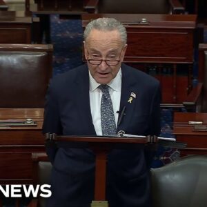 Full speech: Sen. Schumer calls for new elections in Israel