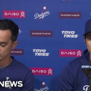 Shohei Ohtani says his interpreter has been 'stealing money' and 'telling lies'