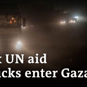 How significant is the delivery for civilians in the northern Gaza Strip? | DW News