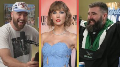 Jason and Travis Kelce Shout Out Taylor Swift Fans After Winning Award