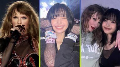 BLACKPINK's Lisa Totally FANGIRLS Over Taylor Swift at Singapore Eras Tour Stop