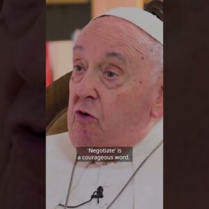 Pope Francis encourages Ukraine to negotiate with Russia | DW News