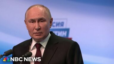 Putin speaks after winning fifth term