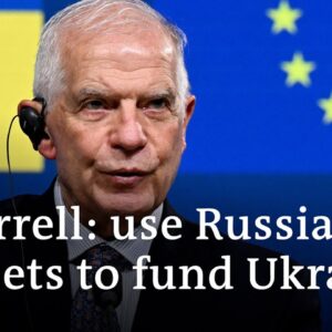 EU's Borrell proposes to send Russian frozen asset revenues to Ukraine arms fund | DW News