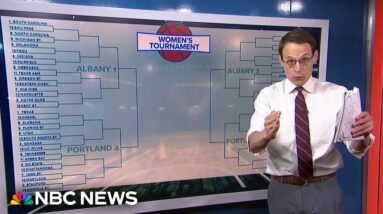 Steve Kornacki breaks down March Madness brackets