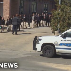 Texas students punished for not reporting a classmate with gun