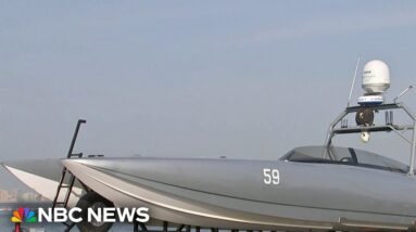 U.S. military sea drones warn of potential threats