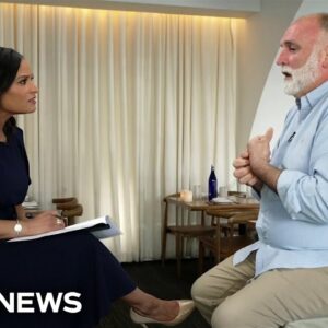 'Ukraine has been forgotten,' says Chef José Andrés