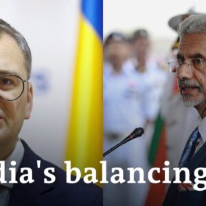 Ukrainian Foreign Minister visits India | DW News