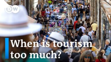 How to find a balance between welcoming visitors and respecting residents? | DW News