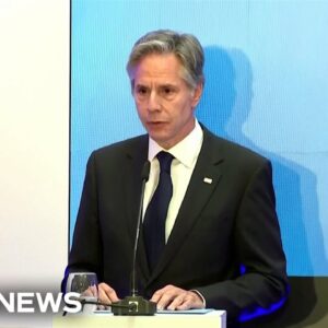 Blinken speaks about increasing aid routes into Gaza