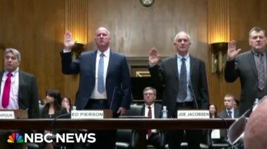 Boeing whistleblowers appear at congressional hearing
