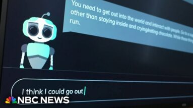 Can artificial intelligence help people with their mental health?