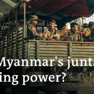 Clashes in Myanmar trigger exodus to Thailand | DW News