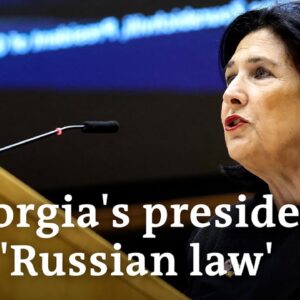 Why Georgia's 'foreign agent' law could dash the country's hopes of joining the EU | DW News