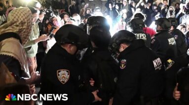 New York City mayor eyes 'outside agitators' in college protests