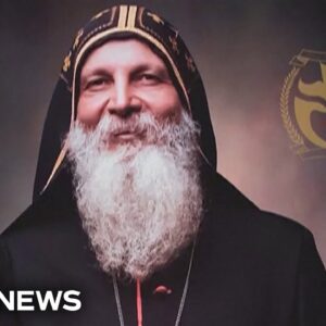Assyrian bishop stabbed during a service in his Sydney church forgives his attacker