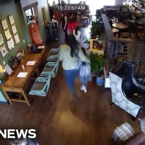 Surveillance videos capture moment earthquake shakes tri-state area