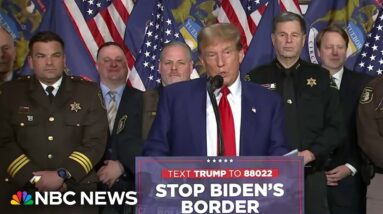 Trump returns to campaign trail in Michigan and Wisconsin