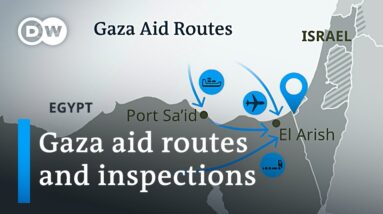 Why getting aid into Gaza is so difficult | DW News