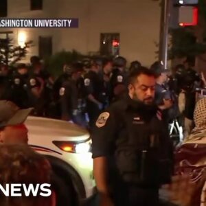 New campus crackdowns on pro-Palestinian protesters