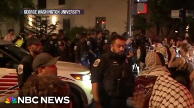 New campus crackdowns on pro-Palestinian protesters