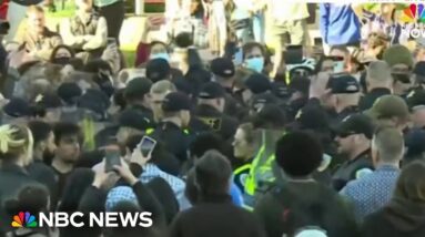 Police make arrests at UW-Madison during pro-Palestinian protests