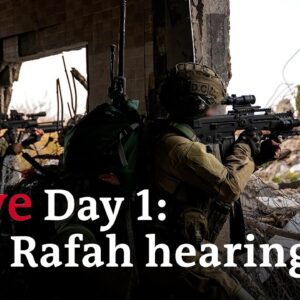 Live: South Africa asks top UN court to stop Israel's Rafah offensive | DW News