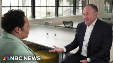 Second Gentleman Doug Emhoff highlights how men can help in the fight for abortion rights