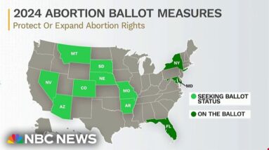 Which states will have abortion on the ballot in November?