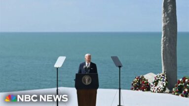 Biden evokes D-Day heroes in speech about threats to democracy