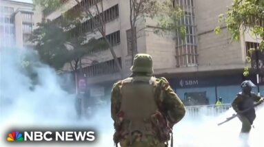 Five killed, dozens injured as protestors storm Kenya's parliament