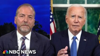 Chuck Todd: Biden felt 'comfortable being him again' in Oval office address