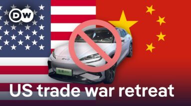 Biden backs down on tariffs against Chinese EVs | DW News