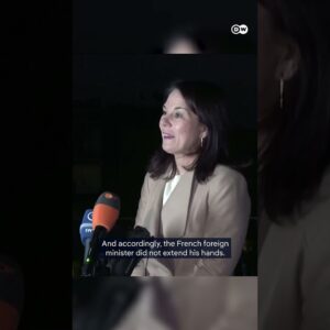 German FM in Syria: I was not expecting an 'ordinary handshake' | DW News