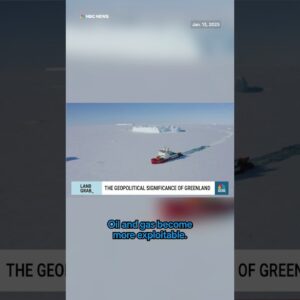 Global warming is a driving factor behind Trump's interest in Greenland, one expert says.