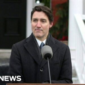 Trudeau announces he will resign as Canada's prime minister