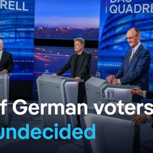 Germany's chancellor candidates face off in 4-way debate | DW News