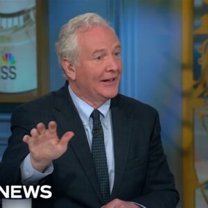 Sen. Van Hollen says U.S. in constitutional crisis with Trump ‘flouting the courts’: Full interview